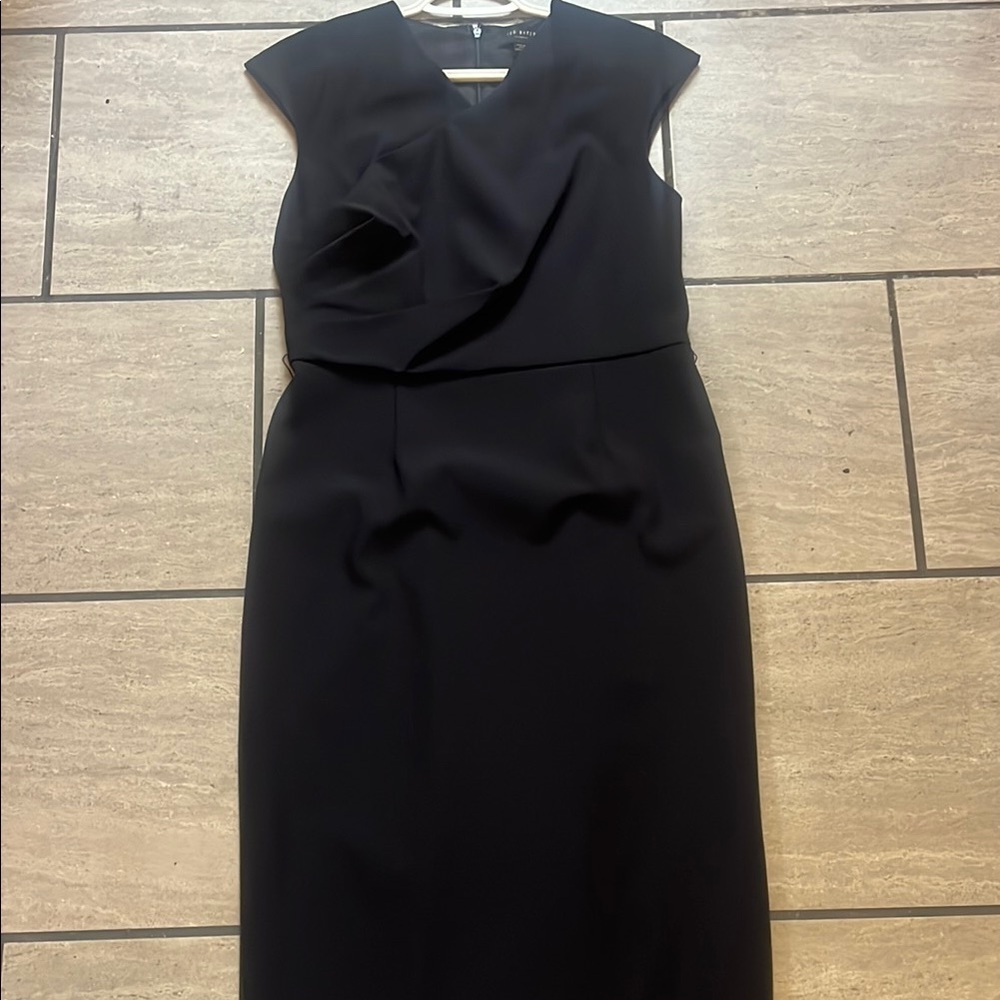 Ted Baker Sleeveless Black Dress Sz 4 Ted baker sz 4